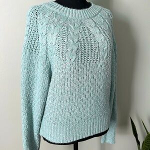 ⭐️ AMERICAN EAGLE Aqua Sweater ⭐️